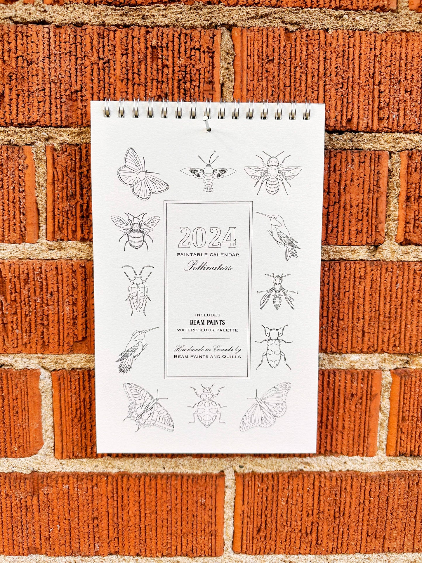 2024 Watercolour Paintable Calendars from Beam Paints
