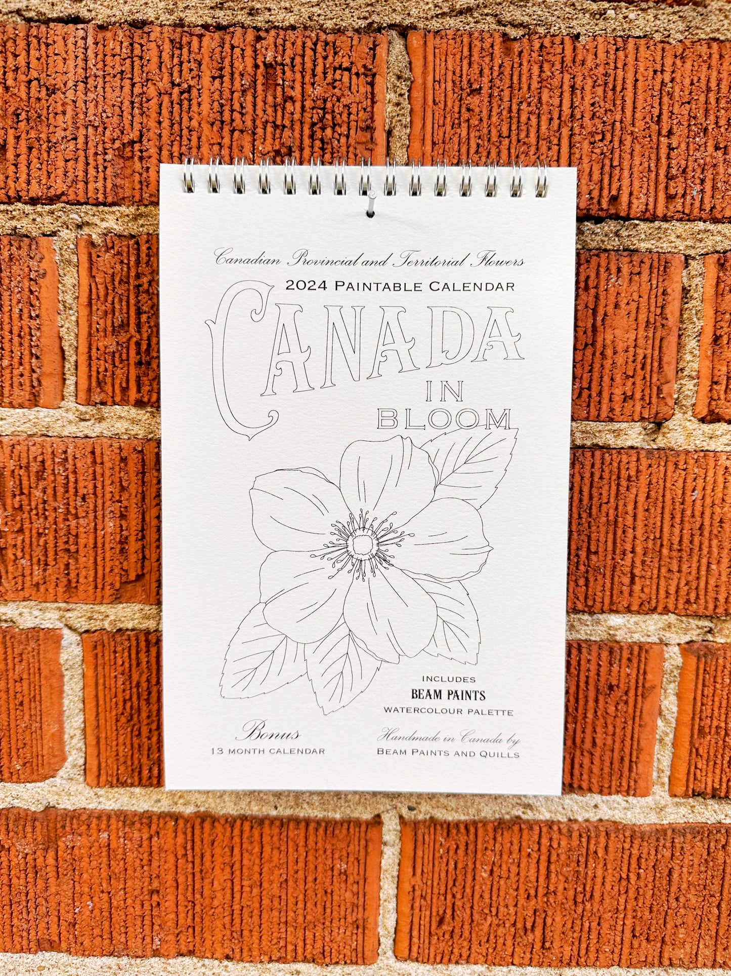 2024 Watercolour Paintable Calendars from Beam Paints