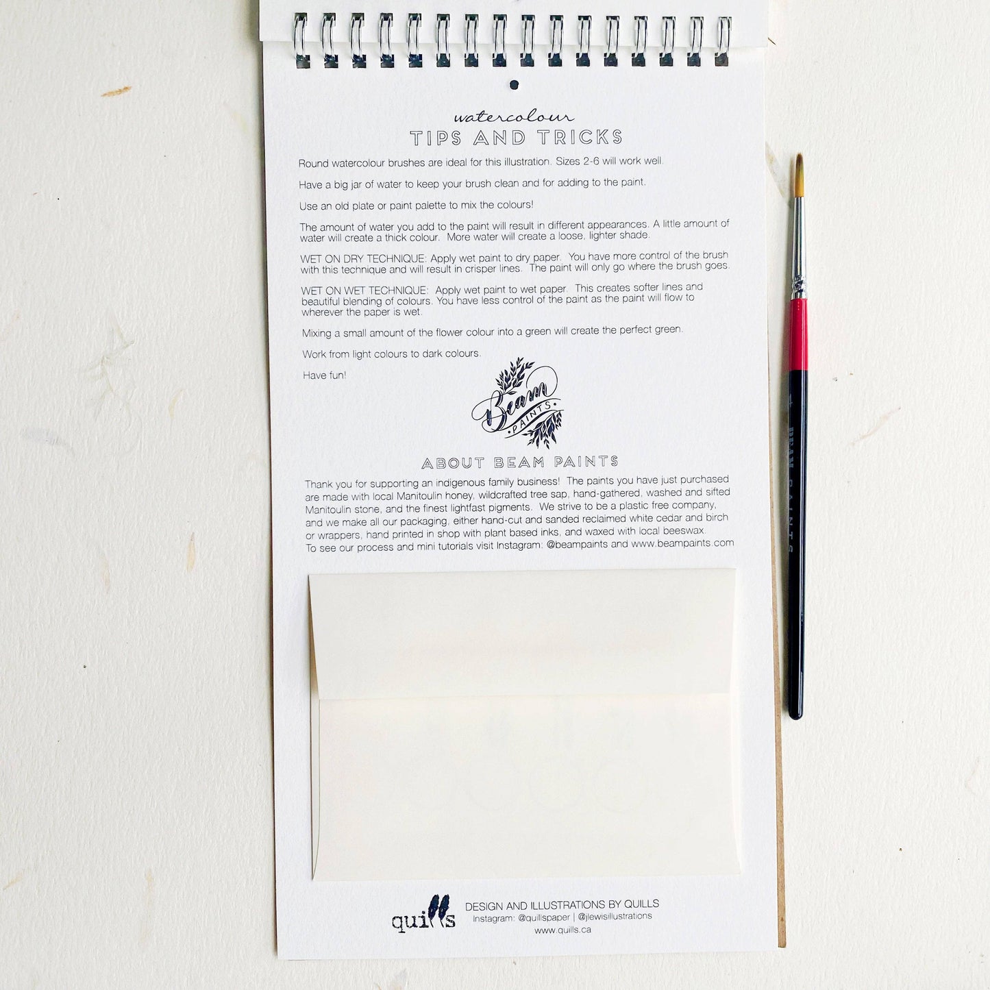2024 Watercolour Paintable Calendars from Beam Paints