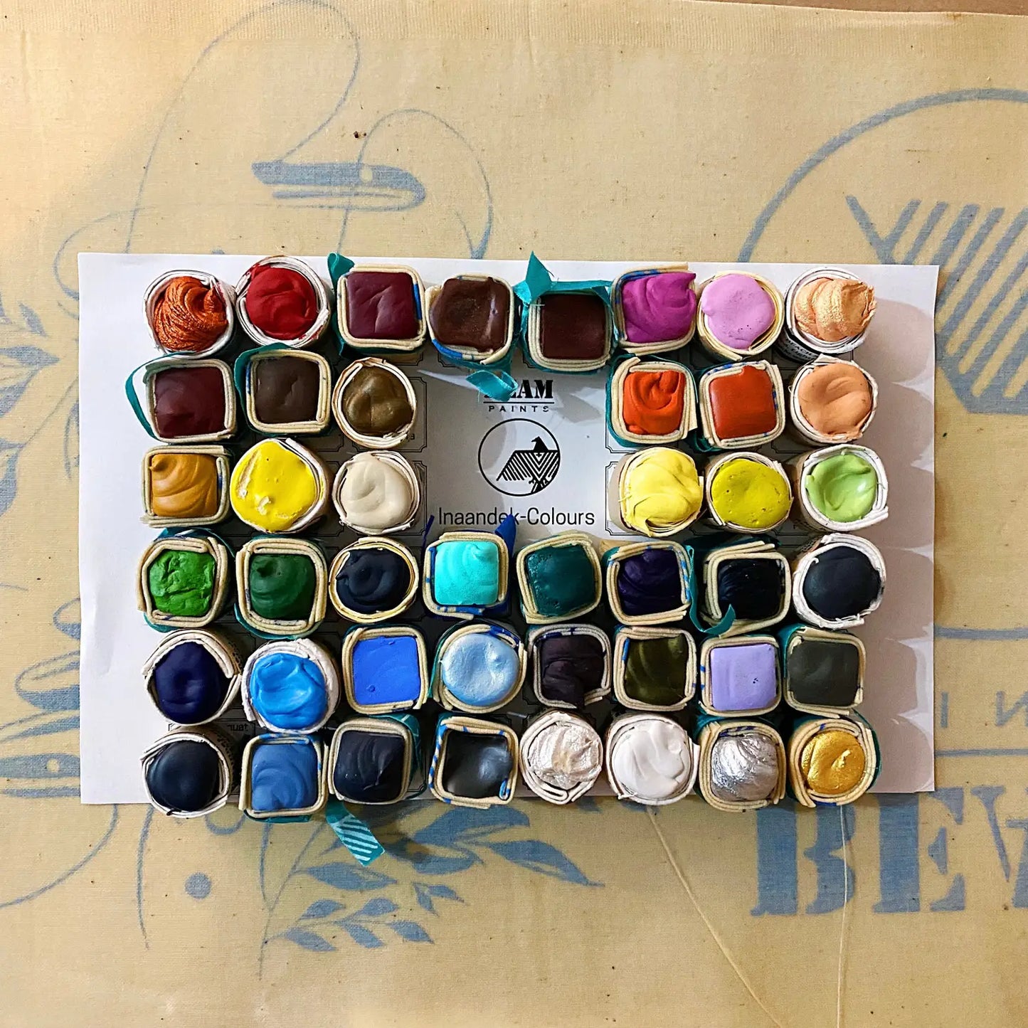 Watercolour Paintstones from Beam Paints
